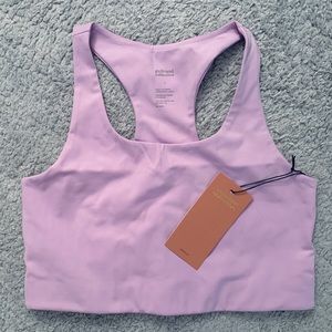 NWT Girlfriend Collective Paloma Bra LILAC